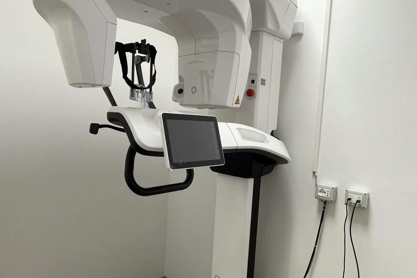 La sala radiologica dello studio dentistico di Ghezzano, Pisa
