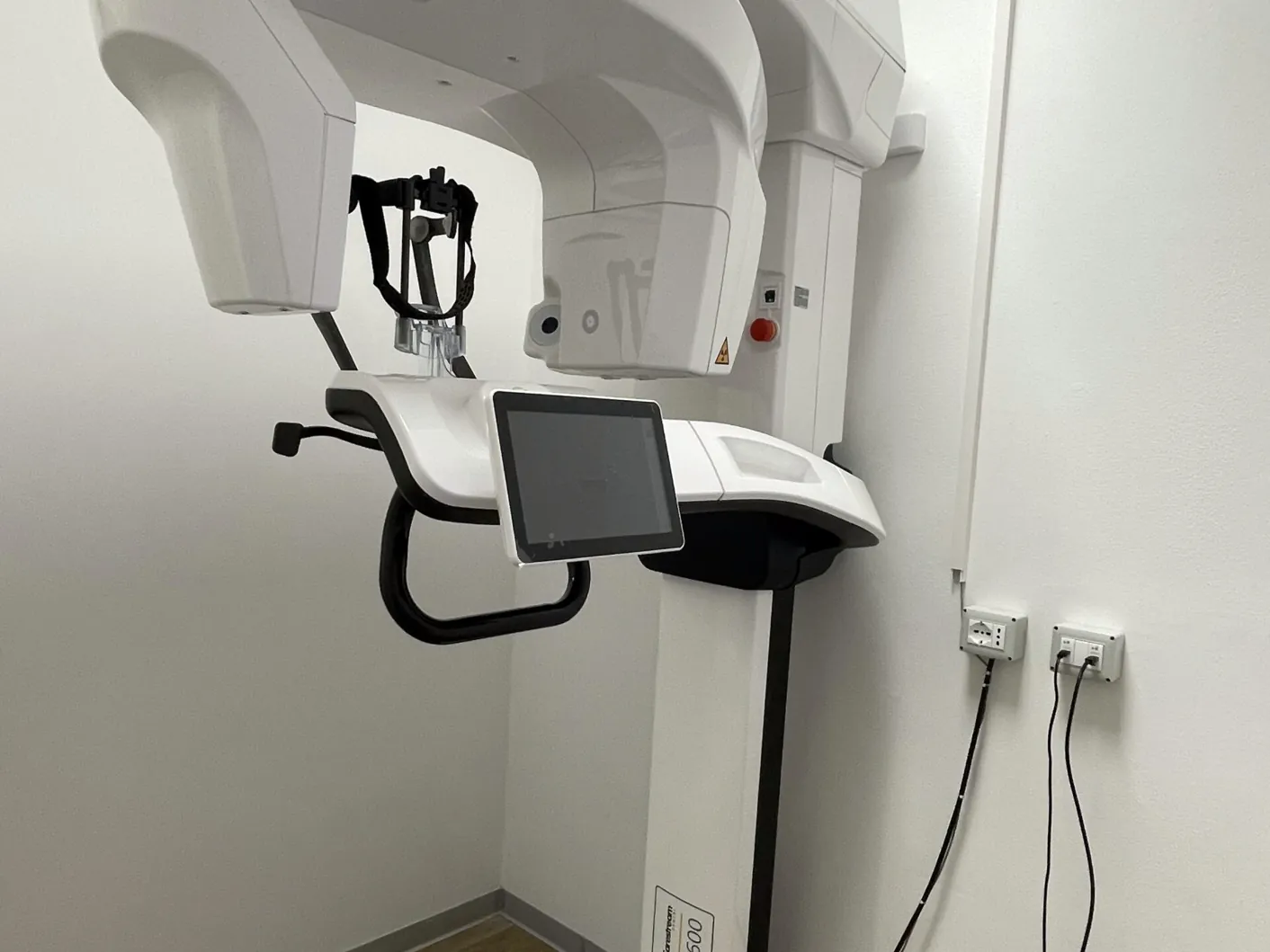 La sala radiologica dello studio dentistico di Ghezzano, Pisa