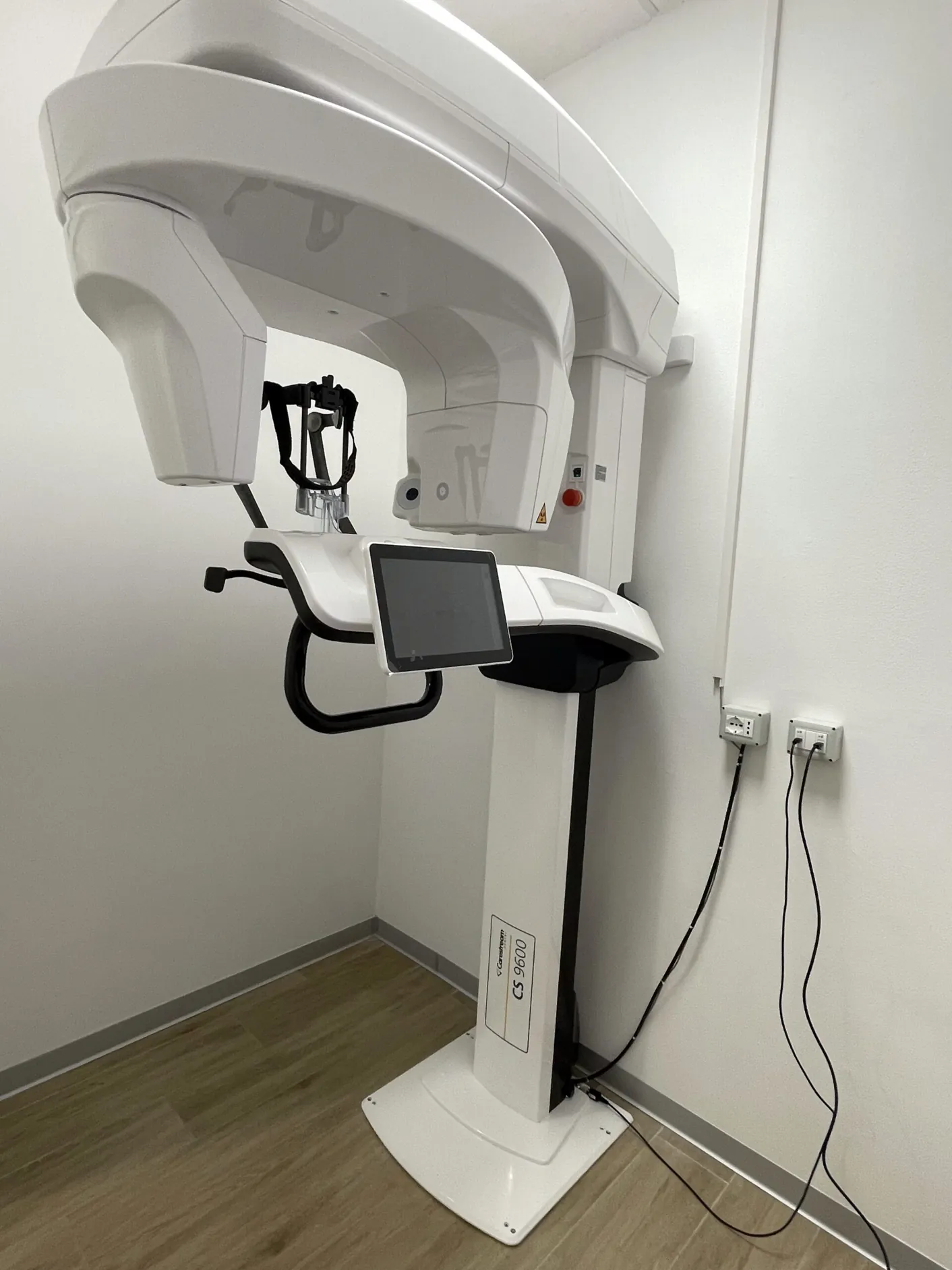 La sala radiologica dello studio dentistico di Ghezzano, Pisa