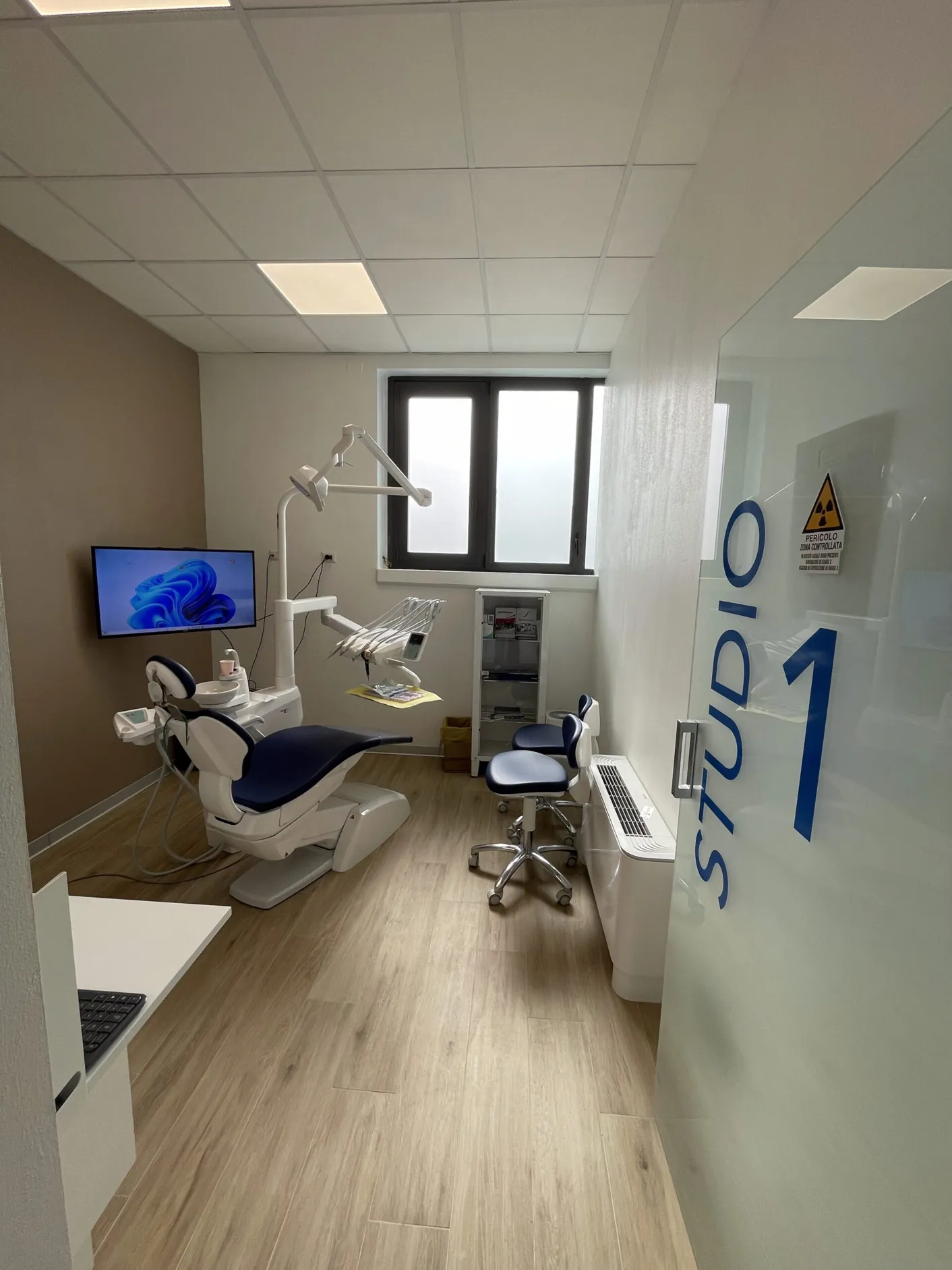 Dentista a San Giuliano Terme: la sala d'attesa dello studio di Via Carducci a Ghezzano, Pisa