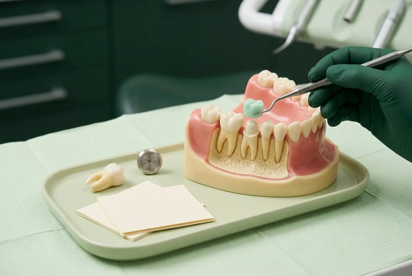 Render clinico delle sedute concentrate in pochi appuntamenti