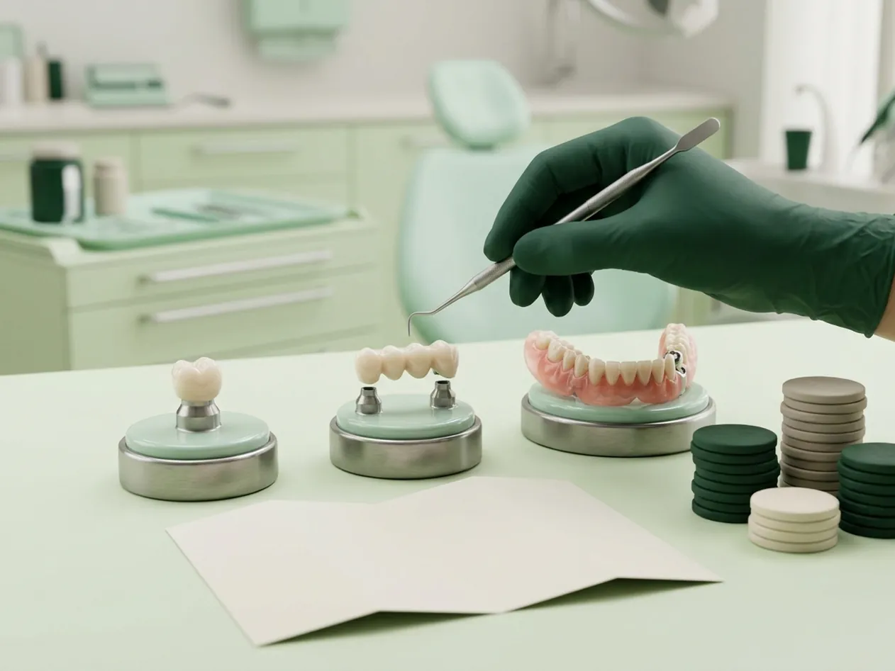 Render clinico del costo delle protesi: corona, ponte e dentiera con il preventivo