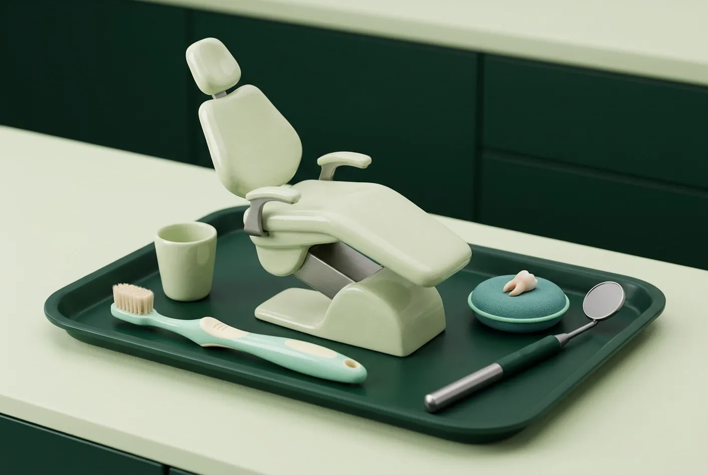 Dentista pediatrico a Pisa: la sala d'attesa dello studio di Via Carducci dove i bambini conoscono lo studio prima della visita