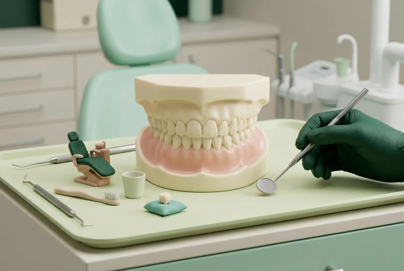 Odontoiatria pediatrica a Pisa: render clinico della pagina del trattamento
