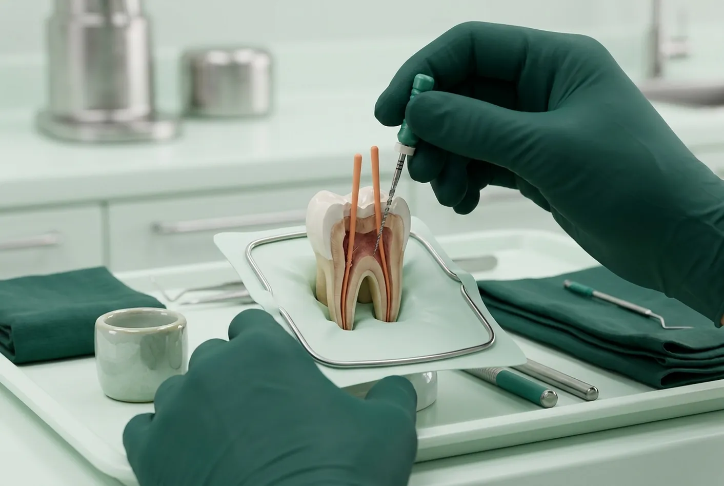 Devitalizzazione dente a Pisa: la sala operativa dello studio di Via Carducci a Ghezzano