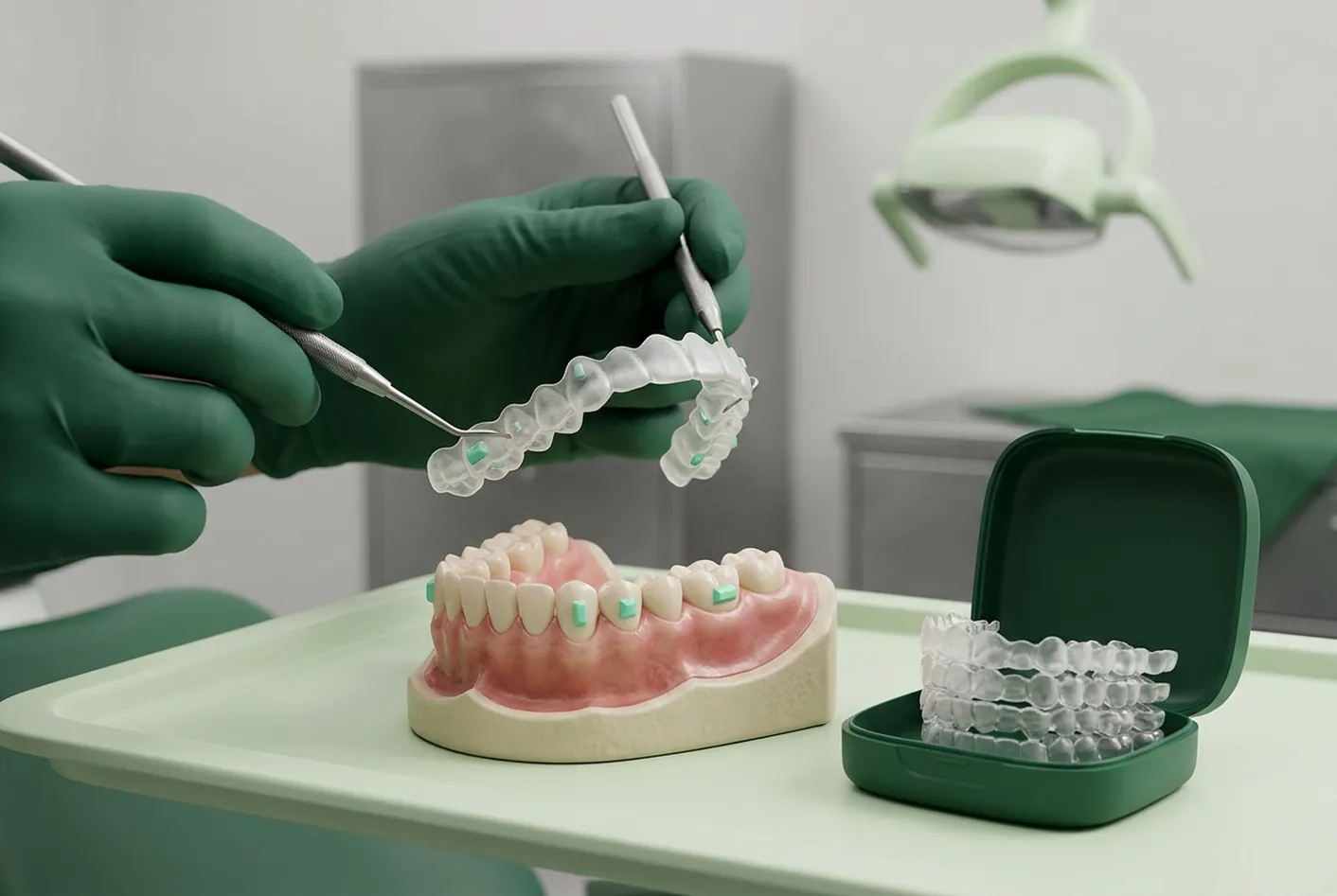 Invisalign a Pisa: la scansione delle arcate nello studio di Via Carducci a Ghezzano