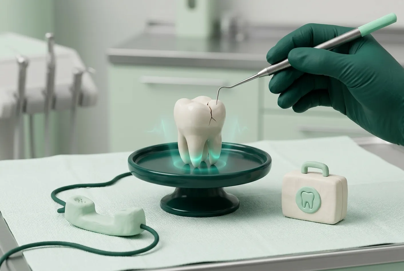 Pronto soccorso dentistico a Pisa: l'ingresso dello studio di Via Carducci a Ghezzano