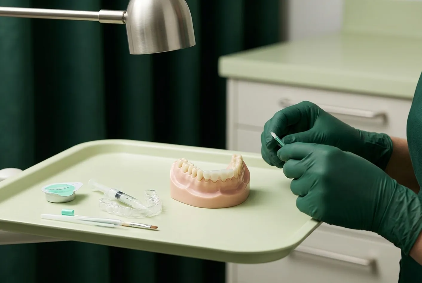 Sbiancamento denti a Pisa: render clinico della pagina del trattamento