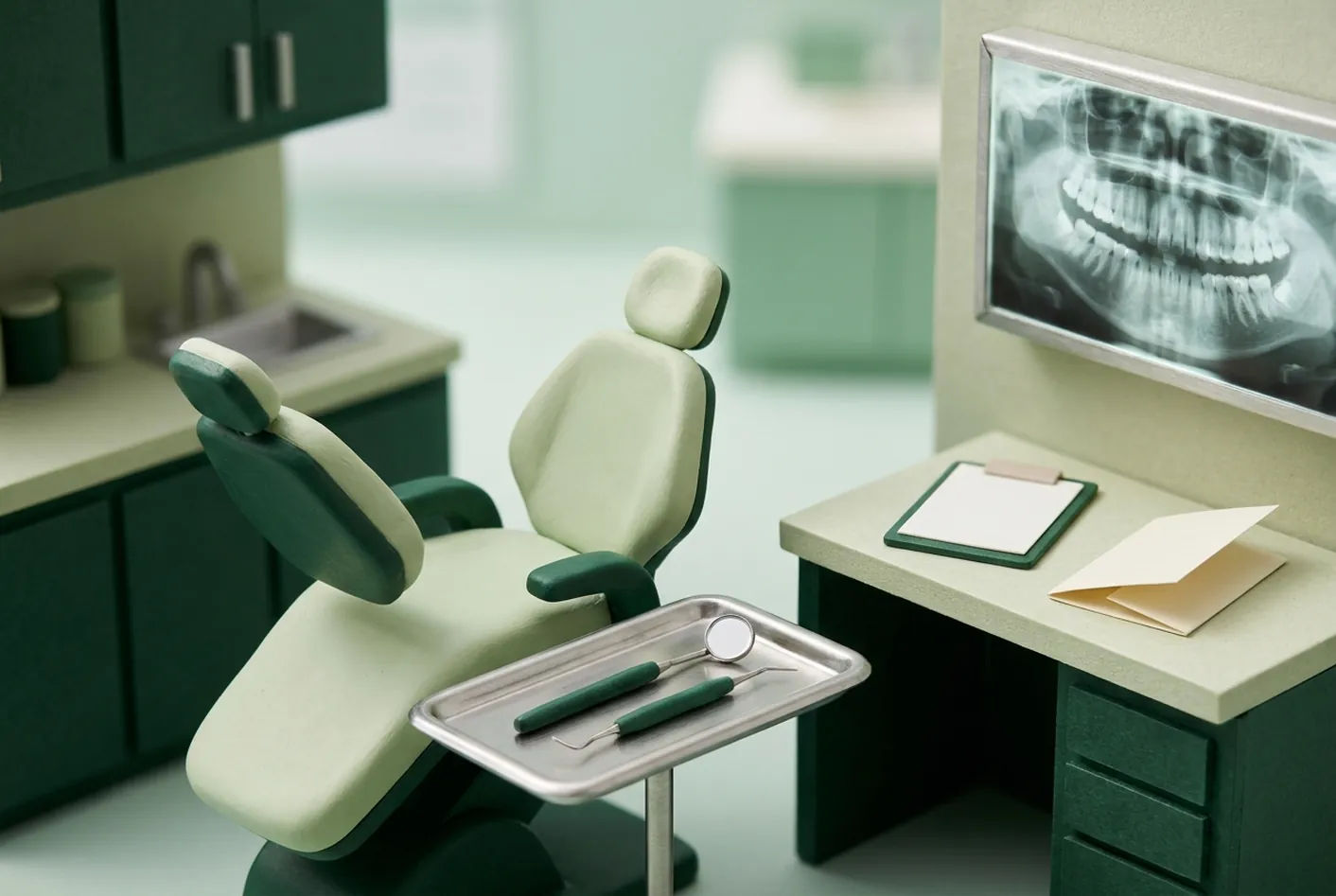 Visita dentistica a Pisa: la cartella clinica aperta sul piano di cura nello studio di Via Carducci